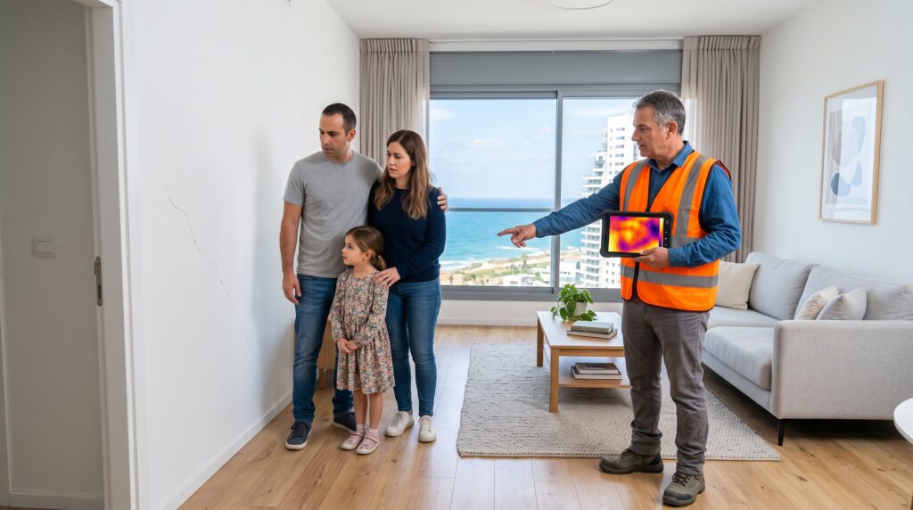 תמונת כותרת למאמר: בדק בית לדירה חדשה: גלו ליקויים וחסכו אלפי שקלים עם מהנדס מומחה באשדוד ואשקלון